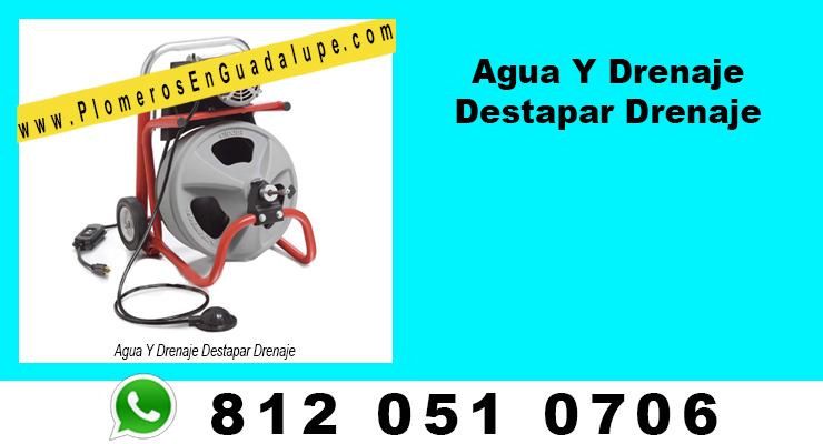 Agua Y Drenaje Destapar Drenaje