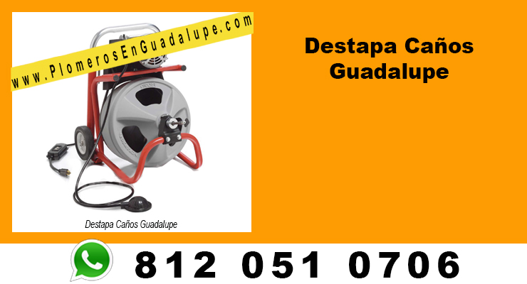 Destapa Caños Guadalupe