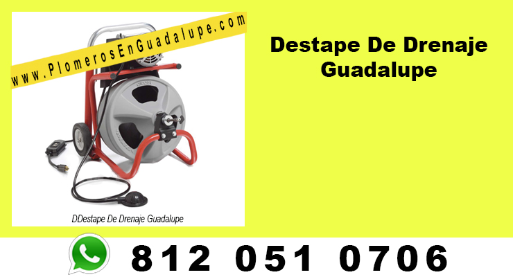 Destape De Drenaje Guadalupe